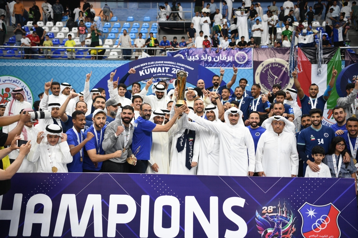نادي برقان بطل آسيا لكرة اليد