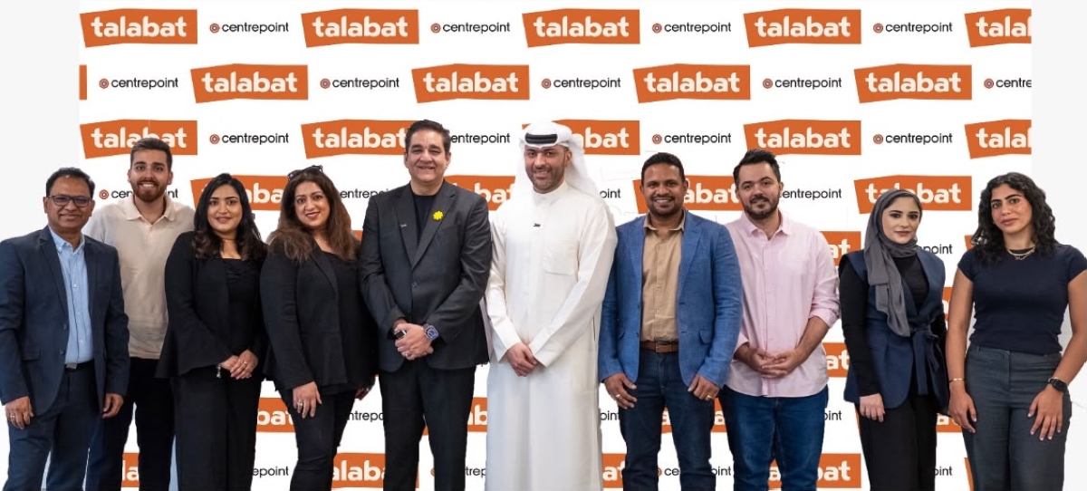المنصور وناندا مع فريقي «طلبات» و«سنتربوينت»