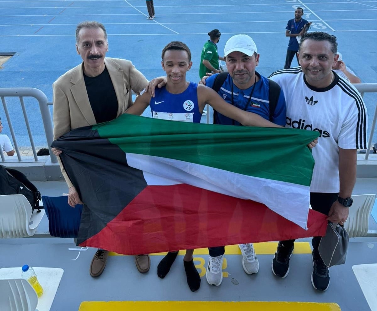 حميد نبيل الفائز بفضية العدو 