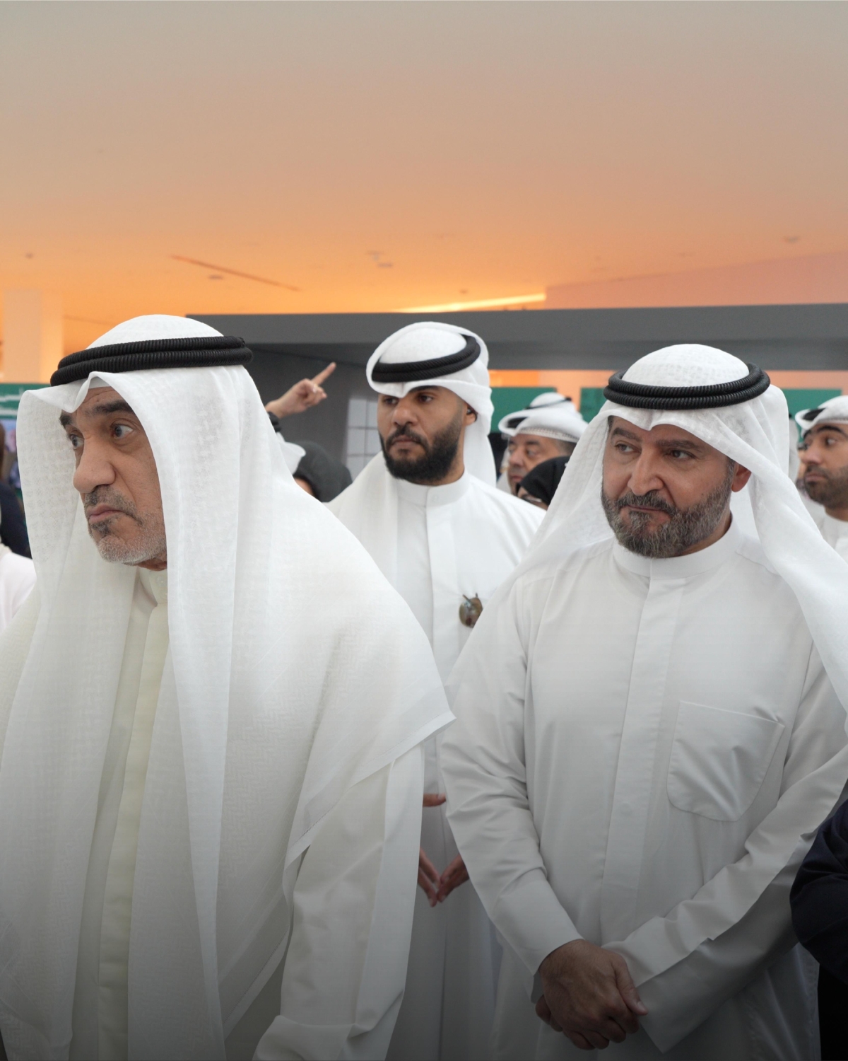 الشيخ فهد اليوسف وحمد المرزوق