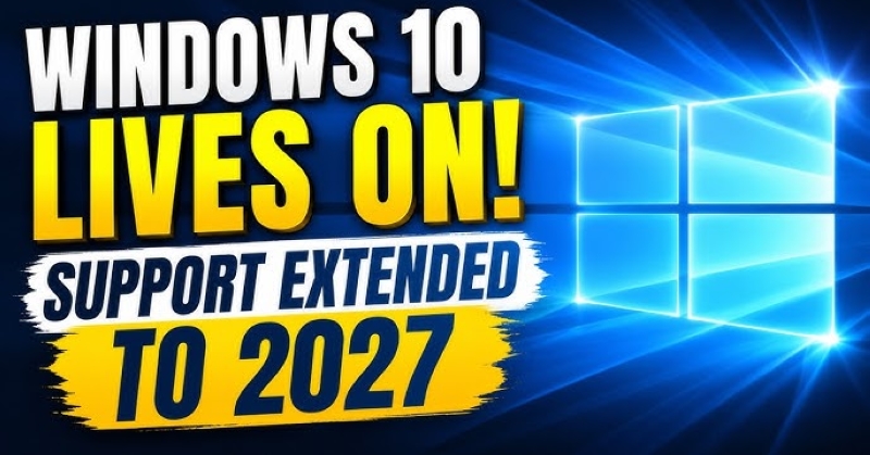 «مايكروسوفت» تُمدِّد دعم «Windows 10» عاماً إضافياً 