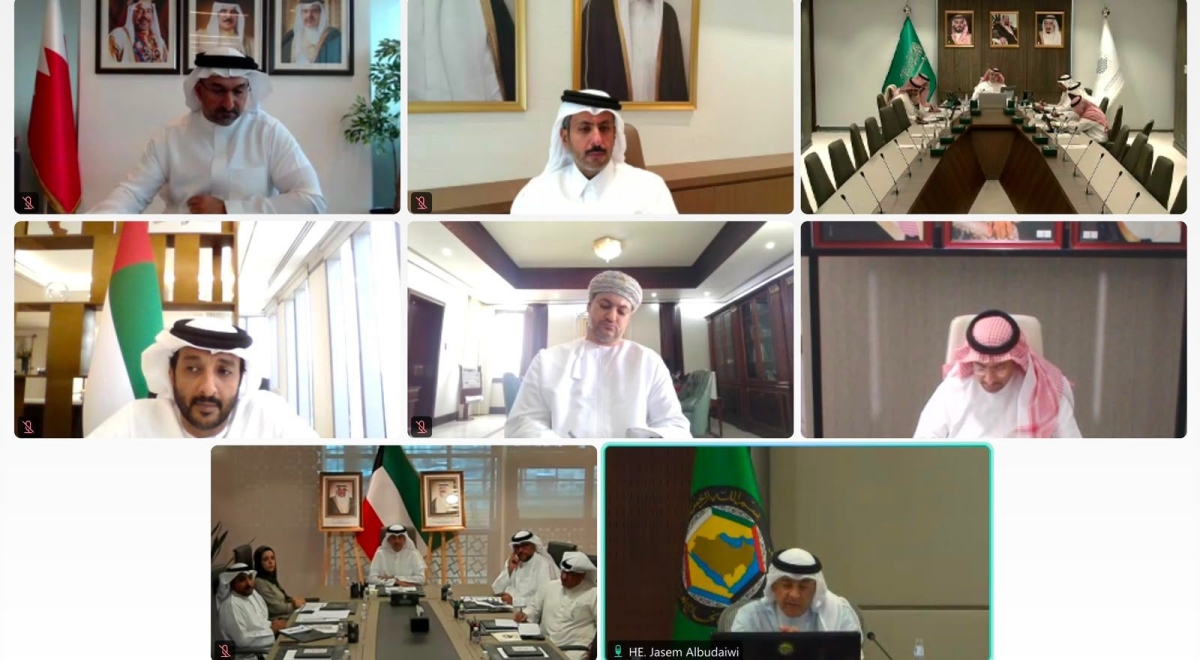 الوزير أسامة بودي خلال مشاركته في الاجتماع 