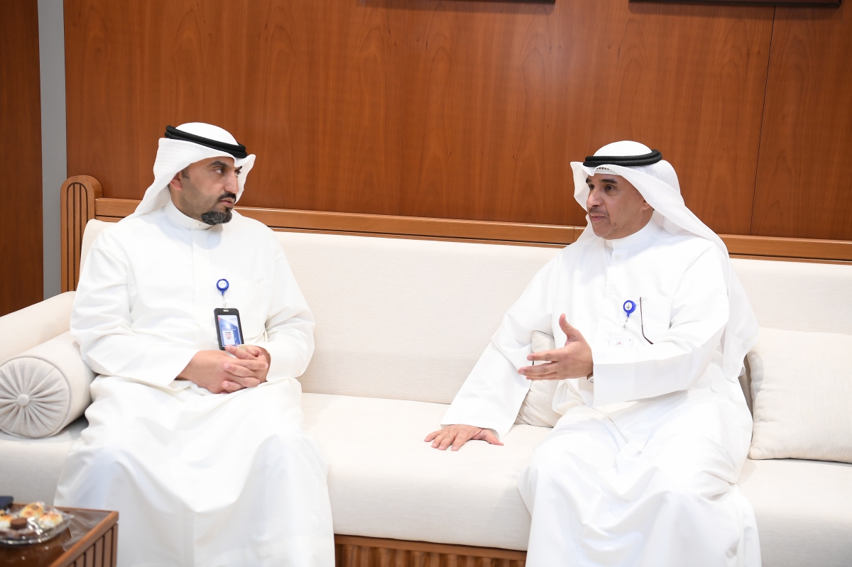  العثمان والفجام على هامش توقيع الاتفاقية