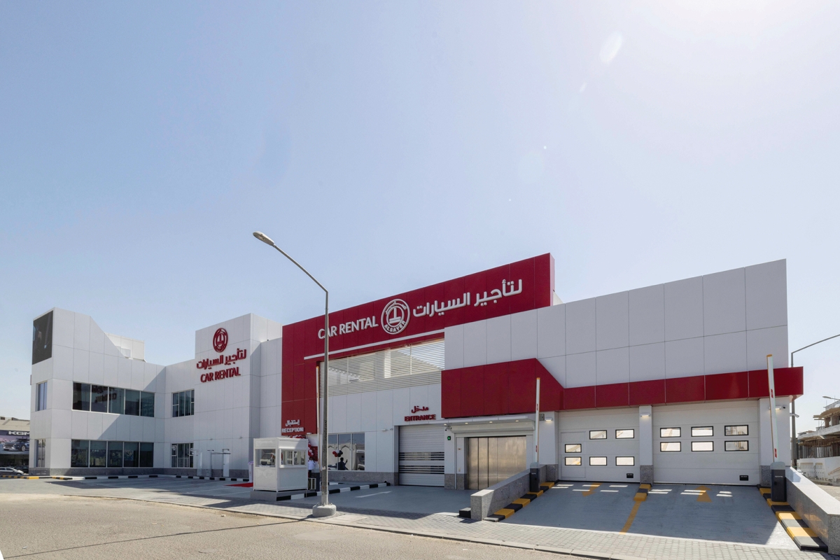 واجهة المنشأة الجديدة