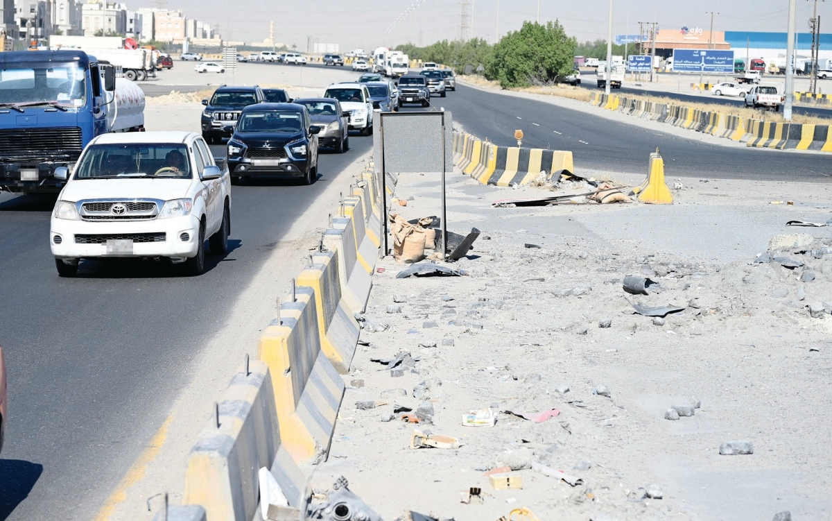 معاناة من الازدحام المروري