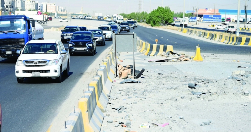 طريق كبد... حفرة «الأشغال» 