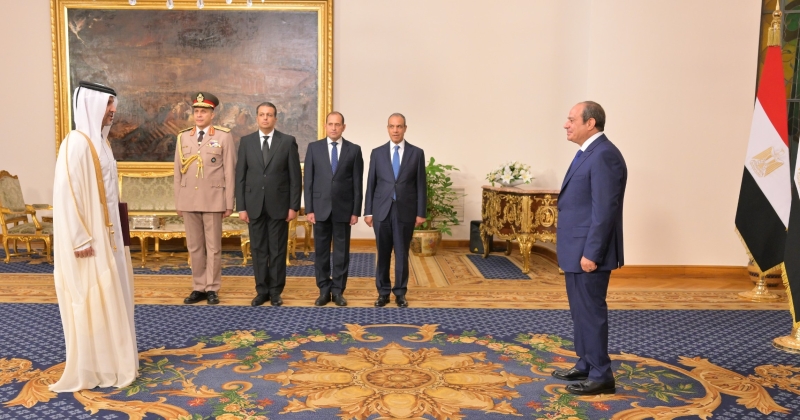 السيسي يتسلّم أوراق اعتماد 17 سفيراً جديداً لدى مصر 