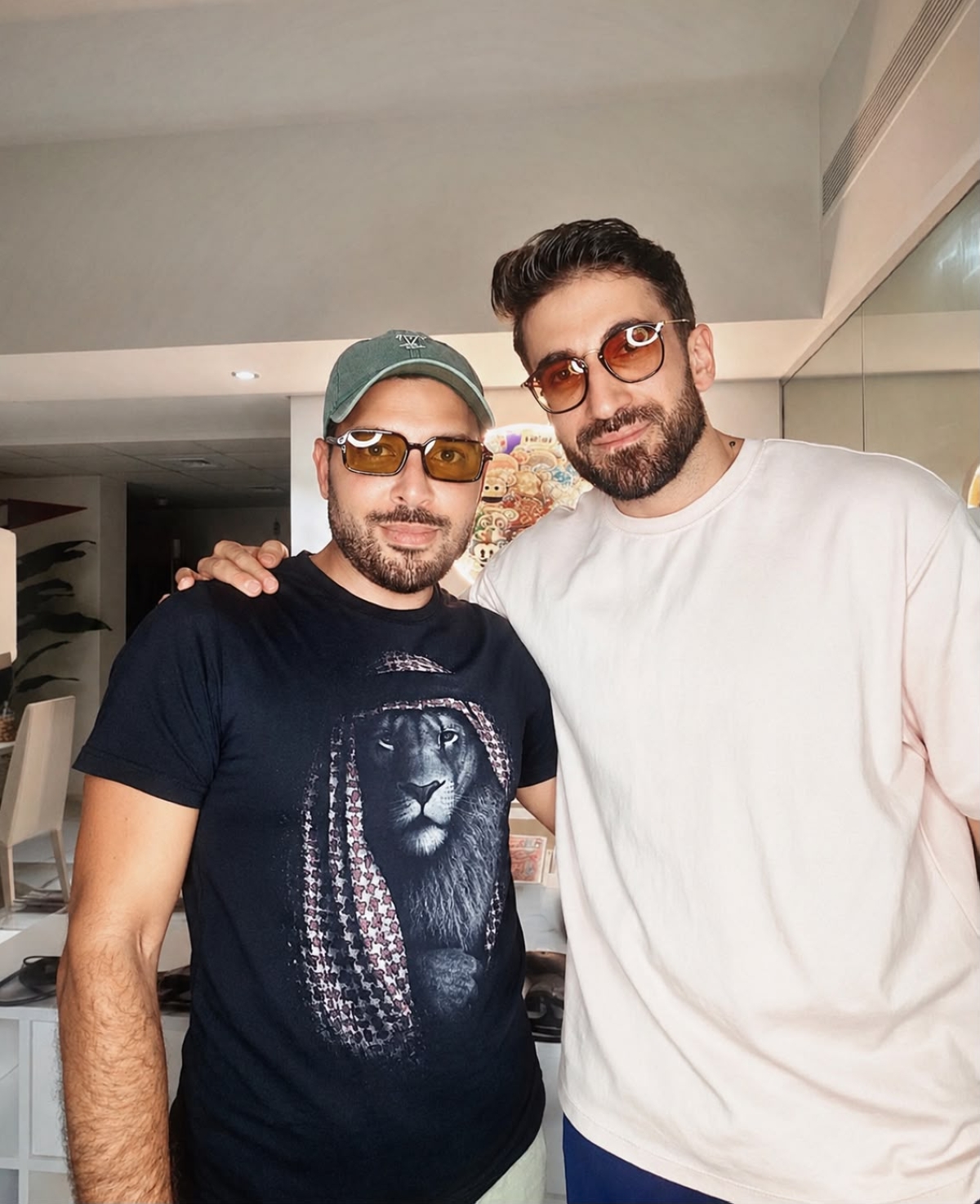 يزن السعيد مع جمال طالب «جي تي»