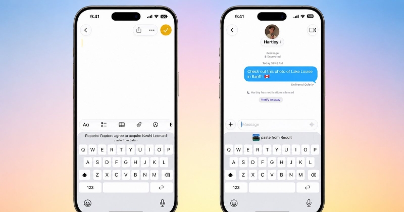 نظام «iOS 27» يُضيف ميزة ذكية. تعرف من أين نسخت وأين تريد اللصق 