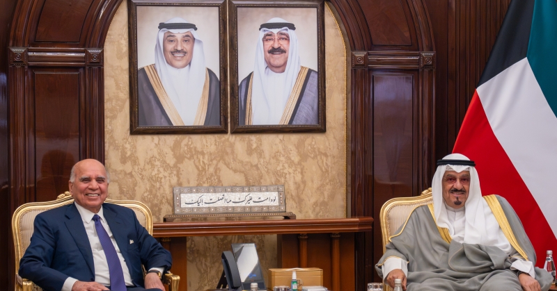 الكويت والعراق يبحثان سبل ترسيخ السلام في المنطقة 