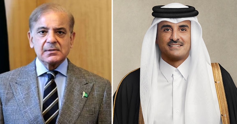 أمير قطر بحث مع رئيس الوزراء الباكستاني آخر المستجدات الإقليمية والدولية 