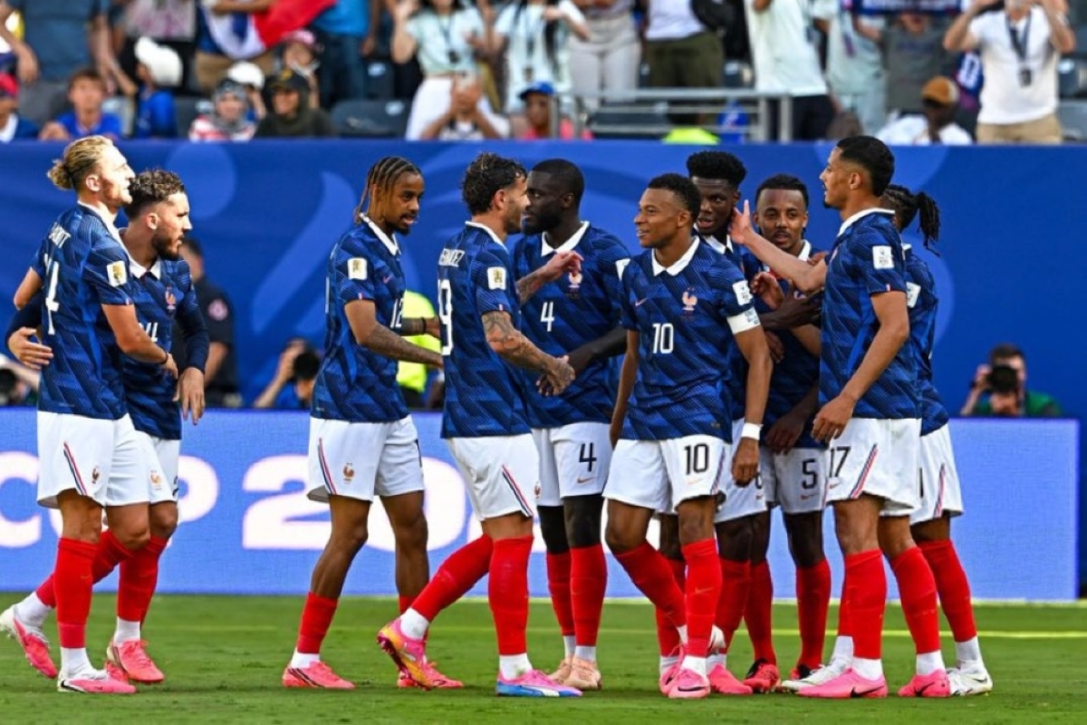 لاعبو منتخب فرنسا