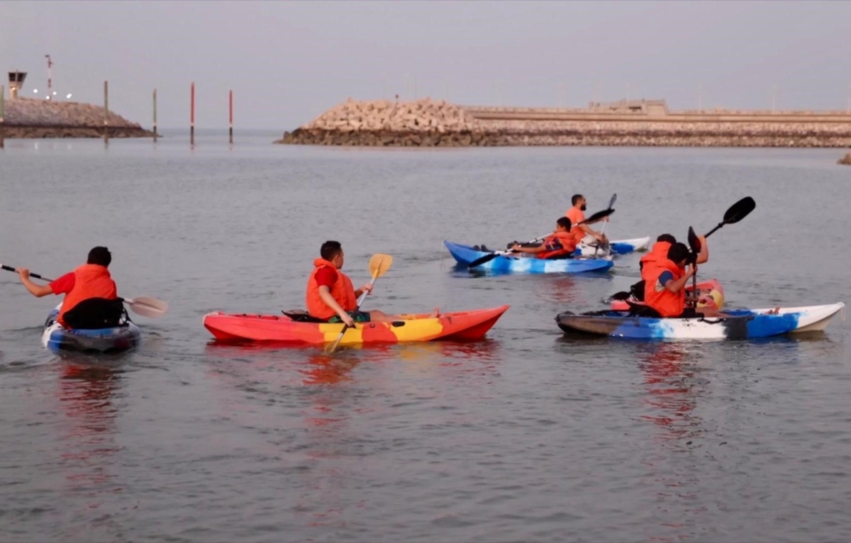 من الأنشطة البحرية للأندية الصيفية 