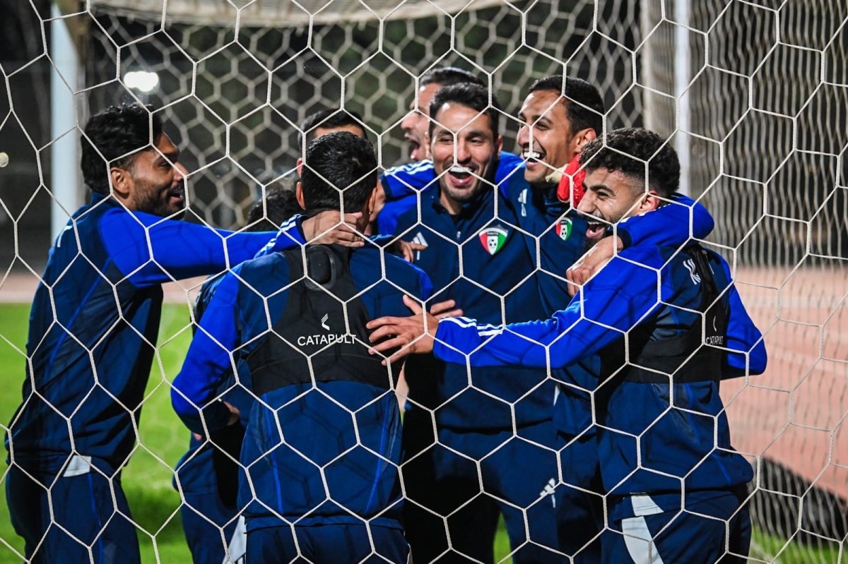 لاعبو منتخب الكويت