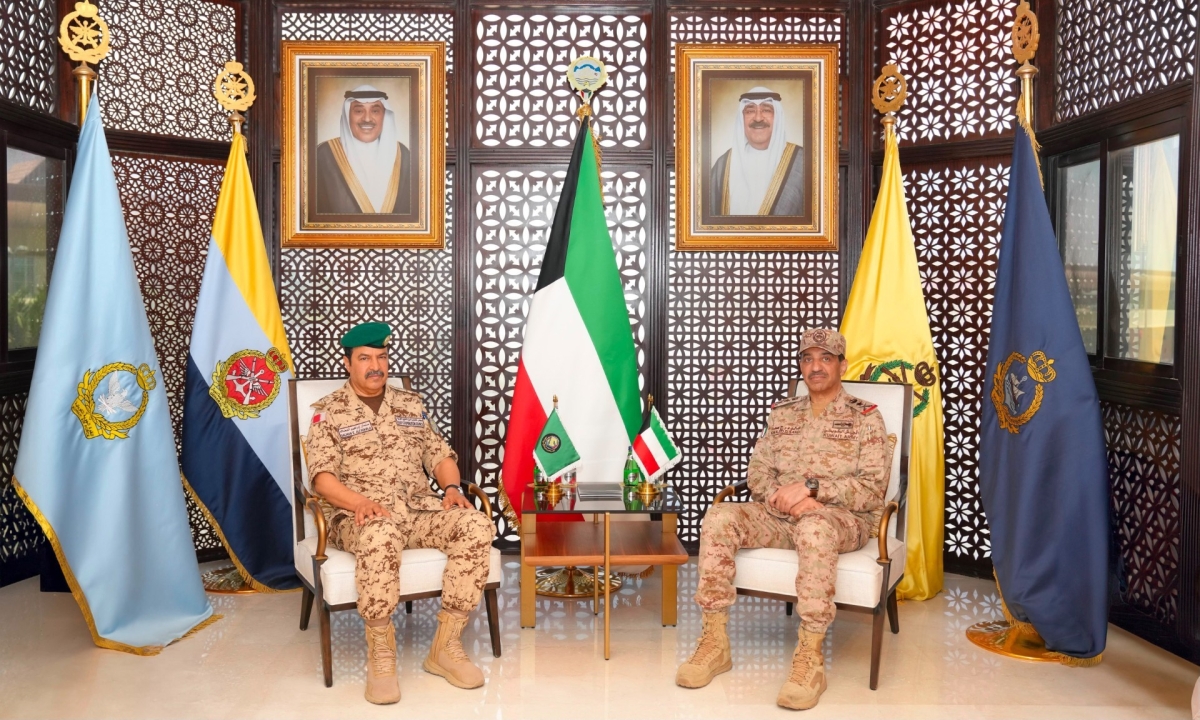 الفريق الشريعان مستقبلاً اللواء الفضالة