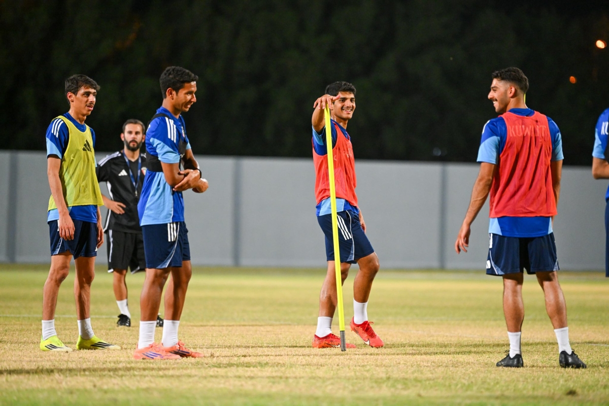 تدريب سابق للأزرق الأولمبي