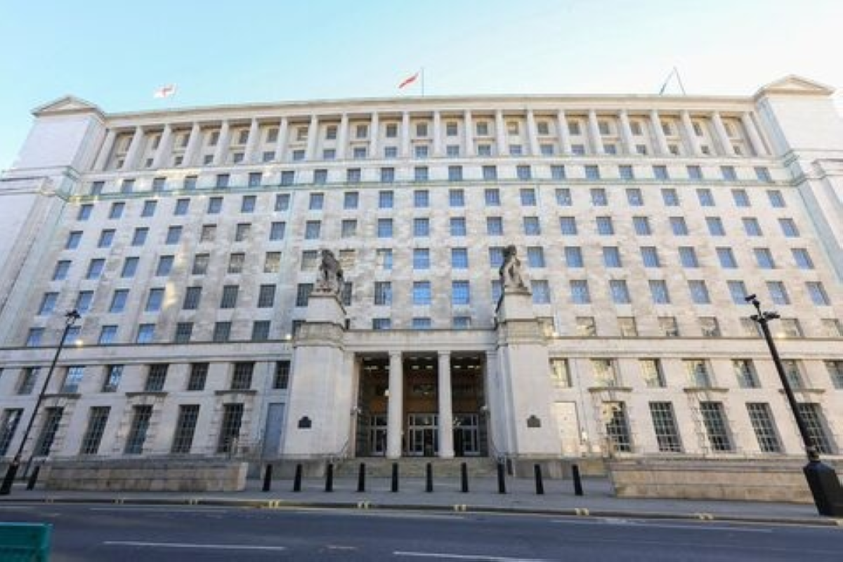 مبنى وزارة الدفاع البريطانية في لندن