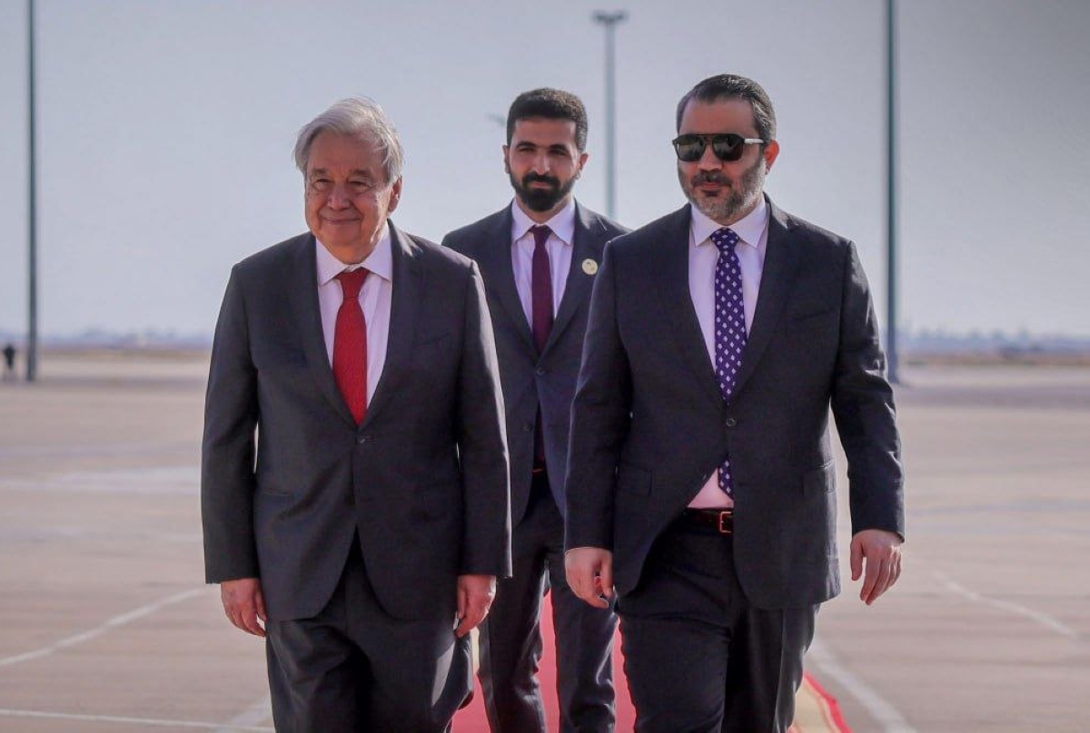 الشيباني مستقبلا غوتيريش 